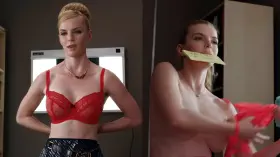Birthday girl Betty Gilpin and her perfect tits in 'Nurse Jackie'