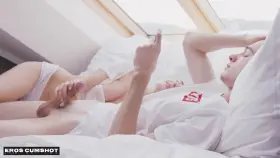 Hot Blonde Blowjob Cumshot Doggystyle