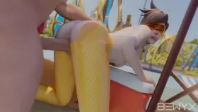 Tracer gets fucked soggy style (bewyx)
