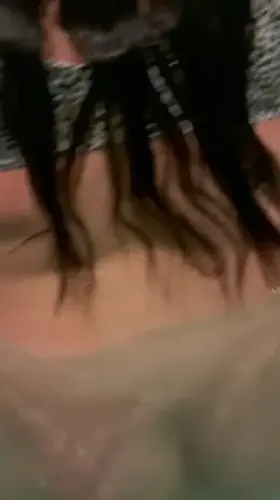 Showing it all off in a pool