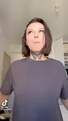 I like how she blows bubblegum