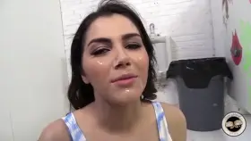 She is a true cum addicted.