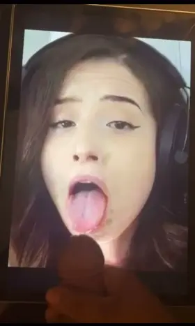 Pokimane gets a big load