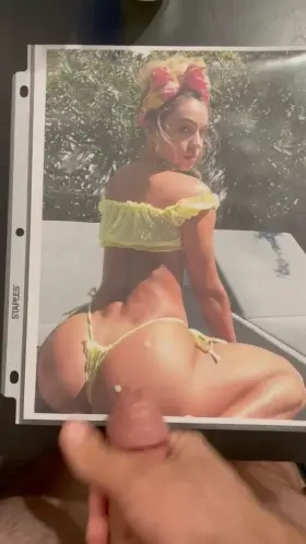 Sommer Ray getting her ass covered in nut