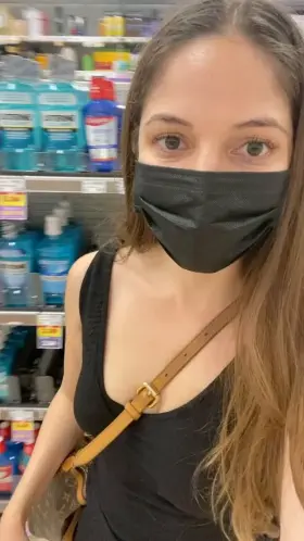 Just shopping for toothpaste
