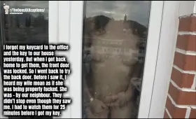 You couldn't exactly ask them to stop, could you?