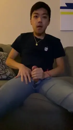 When your housemate is gone for the weekend and the first thing you can think of is jacking off on the couch