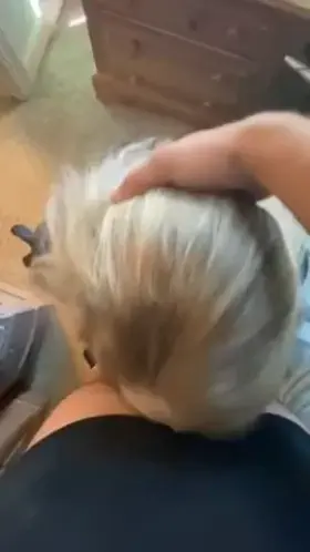 She loves sucking my 22 year old cock 😈