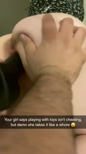 He just shoved it in, no lube or anything 😡