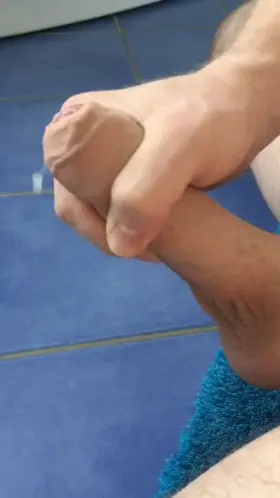 Blowing a thick load for you