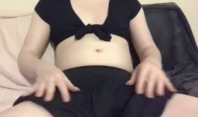 Just wait to see what this girl has under her skirt...
