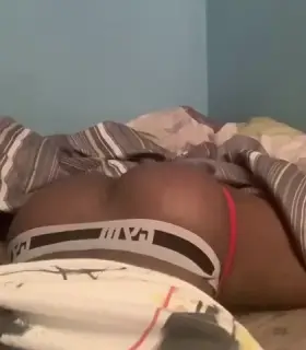 Just trying on my new jockstrap 😏🍑