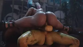 Harley Quinn x Poison Ivy (Amazonium) [DC]