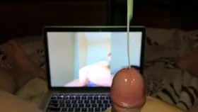 Cum tribute to my favorite girl.