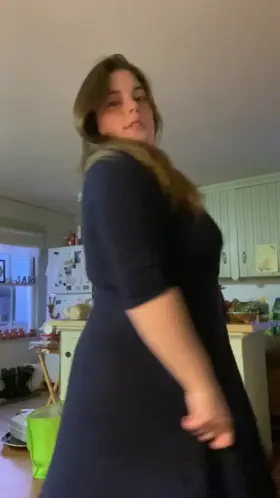 It’s so much fun to tease you in this dress 😘