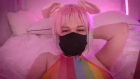 Playing with my pink pussy for you