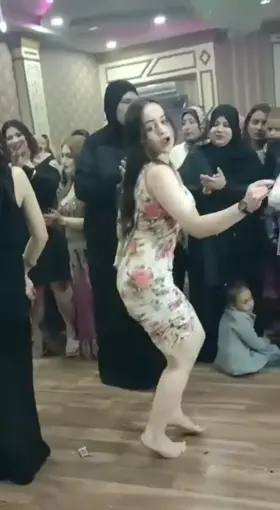 Egyptian girl dancing