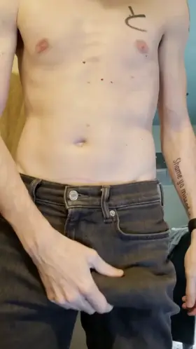 Right before I hopped in the shower