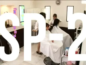 Man visits the hairdressers