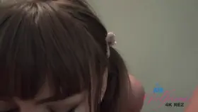 What an angelic face doing evil stuff