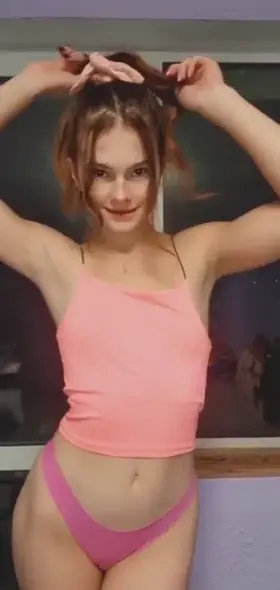 Would you lick my tiny tits first or my tight pussy?