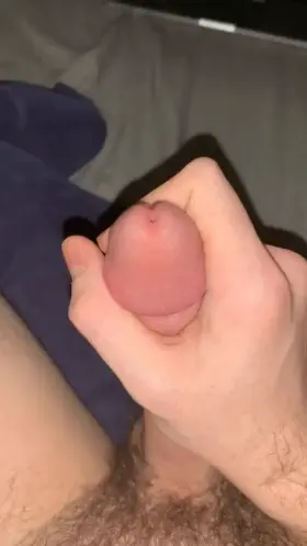 Covered my hand in my load 🥛