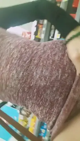 A little flash while I wait in line at the store