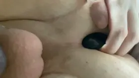 Stretching like a good girl ;)