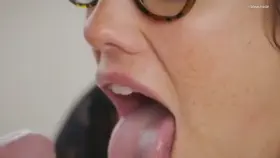 Half Spanish Half Asian Eva Lovia Gently Facefucked by Jean Val Jean's Big Cock