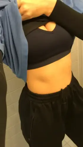 Got horny while work… I think my co worker saw me flashing my big 19y/o tits… :/