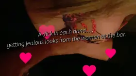 Daddy ordered me to the Bar Bathroom to swallow this Reddit Bull’s cum.