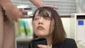 Japanese teacher likes to add Bukkake to her coffee