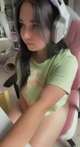 Me and my roommate we're best friends and always played games in a video chat together. But since I got changed into a girl during the Great Shift, I've been fun flashing the camera. One day he might notice but for today, he hasn't seen anything. (Rp/Dm)