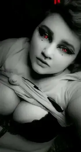 Playing with my fat succubus pussy