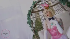 Playboy Bunny Princess Peach by Magnea