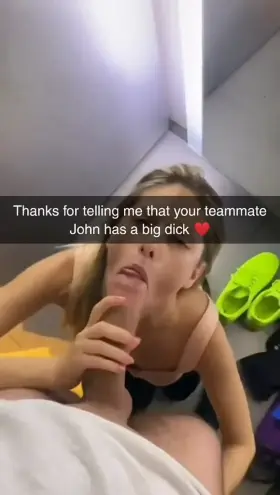 You told me about his big cock 🤷‍♀️