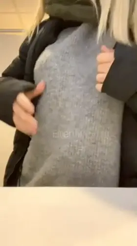 Wanna titfuck me or watch football? 😇