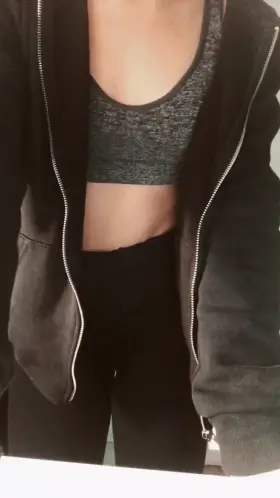 Some Teeny Tits And A Tiny Landing Strip