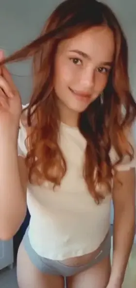 I just want to tease you with my pale, petite body