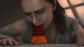 Rey Bad Dragon Blowjob - [Skeletron27]