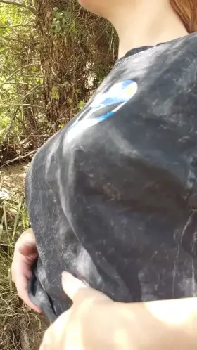 We could all use some more time getting closer to nature and boobs