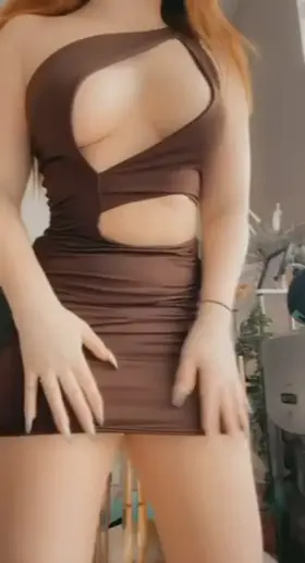 A good fuckdoll is always wearing a slutty dress without panties so you can use her anytime