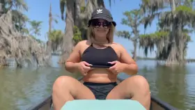 I’ll distract the fish and you catch them