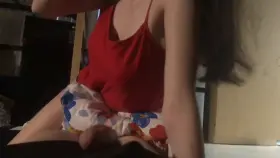 teasing his [M] dick with my [F] nipples. 🖤