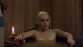 Emilia Clarke - Game Of Thrones - Nude Bath - SMOOTH SLOWMO