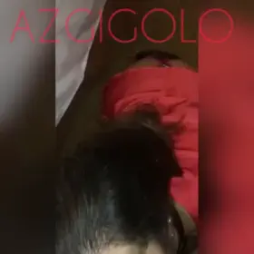 Hotwife on Her Knees, my Black Cock in her Married Mouth