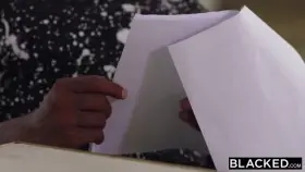 Your mommy invited your bull to talk with him... but something happens to her after seeing such a strong man in the same room with her