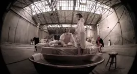 Halina Reijn volledig naakt in Poltzius and the Pelican Company