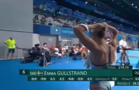 Emma Gullstrand Olympic Diving
