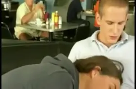 When the food isn't great but your boyfriend is free to use anywhere